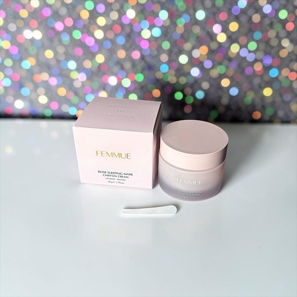 FEMMUE Rose Sleeping Mask Chiffon Cream Full Size 1.76 oz NIB